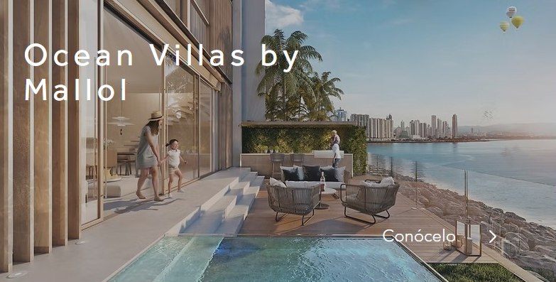 Ocean Villas by Mallol — Ocean Reef Panamá, residencia frente al mar en venta